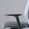 Up Up Athene ergonomic office chair Black, Grey + Blue fabric