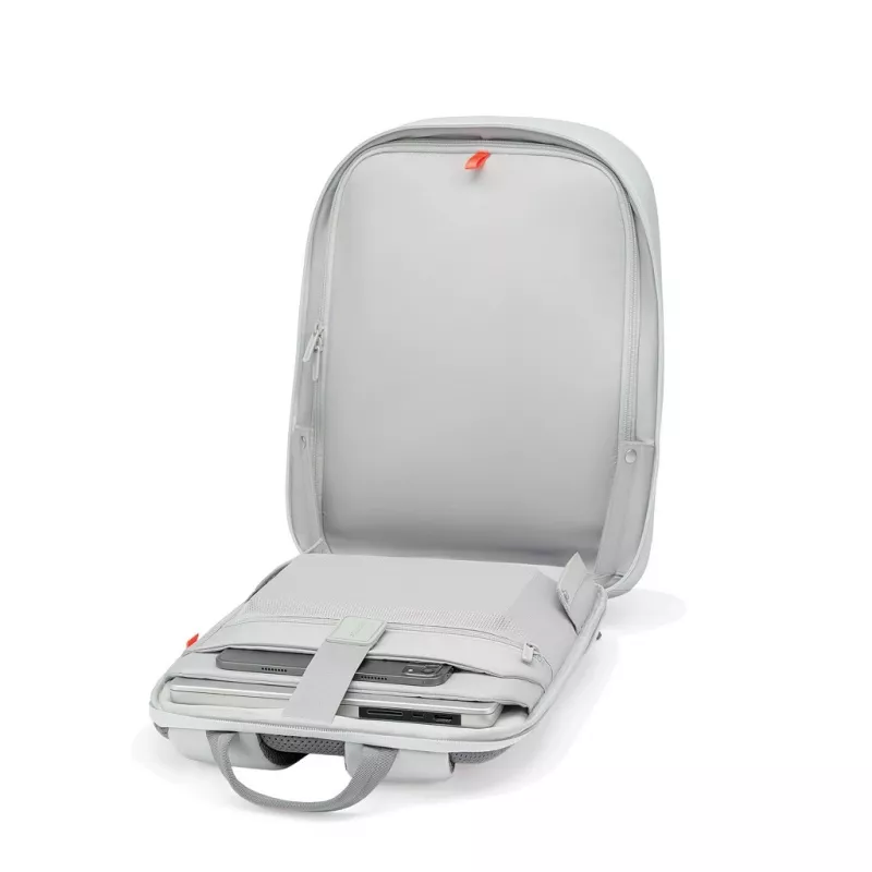 Backpack XDDESIGN Bobby Edge anti-theft white — 17 L, fits 16 inch laptop, water-resistant, 1.1 kg