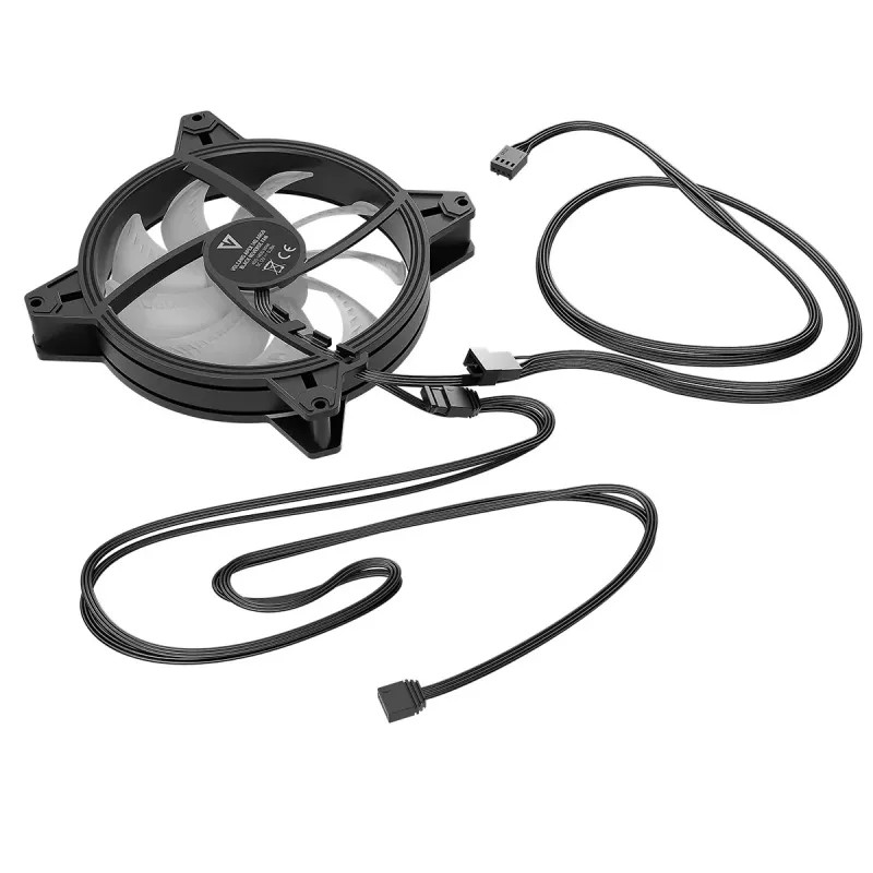 Computer cooling fan MODECOM VOLCANO APEX 140 ARGB Black Reverse 140mm