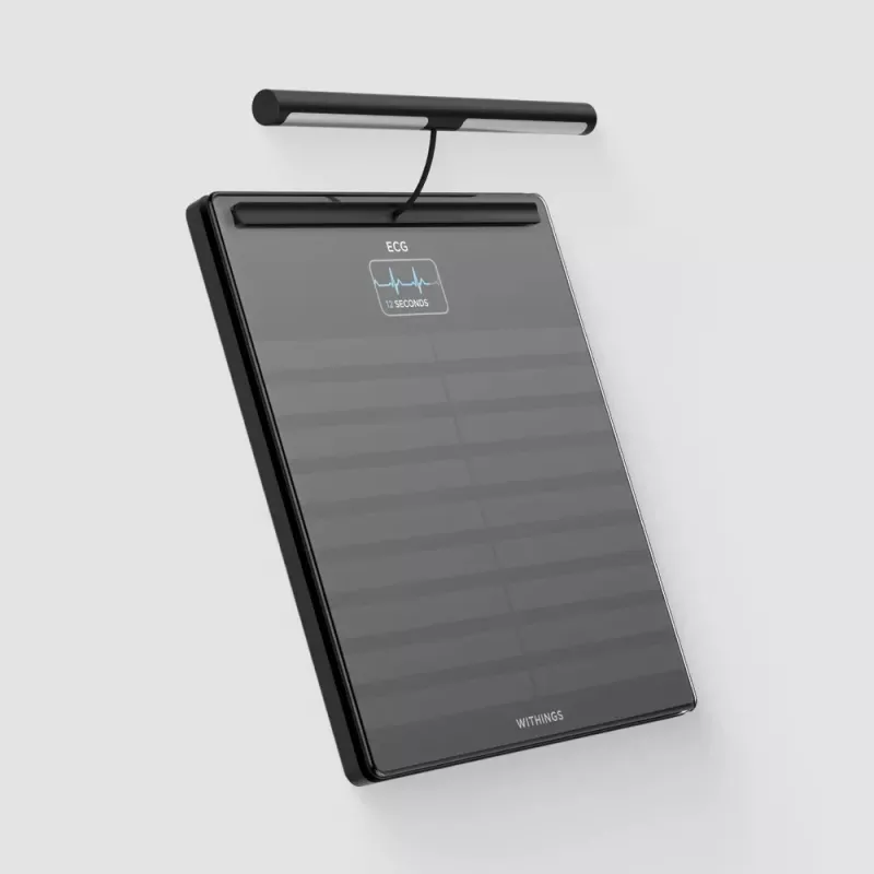 Electronic personal scale Withings BODY SCAN Square Black