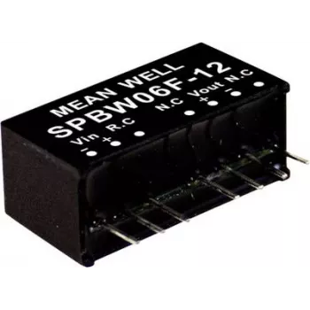 Power adapter/inverter MEAN WELL SPBW06F-05, 6 W output, 5 V