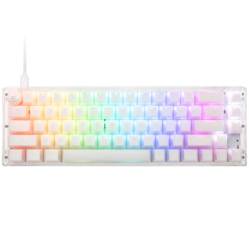 Ducky One 3 Aura White SF keyboard Gaming USB QWERTY US International
