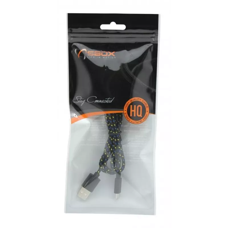 Sbox USB-1031B USB->Micro USB 1M black