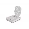 DeLOCK Optical Fiber Connection Box FTTH wall mount 4 x SC Simplex LC Duplex white