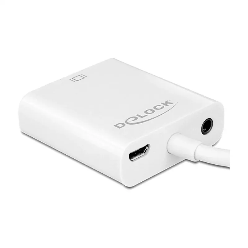 USB graphics adapter DeLOCK 65557 1920 x 1080 pixels White