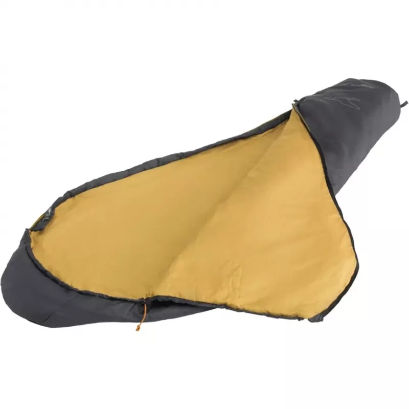 Sleeping bag easy camp Falcon I Mummy 10°C grey – lightweight single-person mummy sleeping bag, comfort 10°C
