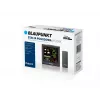 Weather station BLAUPUNKT WS25BK — indoor/outdoor temperature and humidity monitor, black, 1 sensor, LCD display