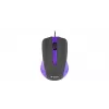 USB wired mouse, 3 buttons, rubberized surface