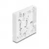 DeLOCK Optical Fiber Connection Box 2 x SC Simplex LC Duplex White