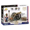 French Artilleryman with Cannon Building Blocks Set, 97 Pieces
