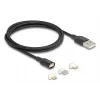 USB cable DeLOCK 88165 1 m USB A Black