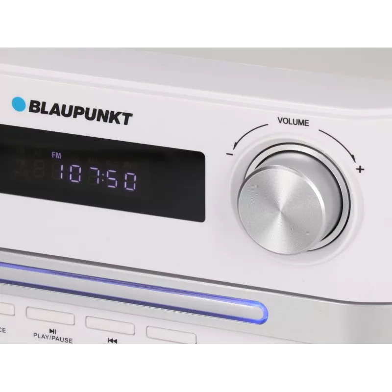Home audio micro system BLAUPUNKT MS16BT 15 W, CD/USB/MP3, Bluetooth, FM RDS, White