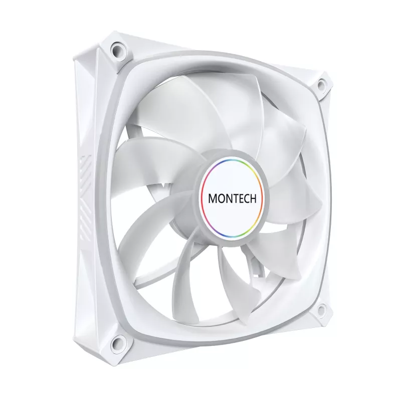 MONTECH RX120 PRO White 120mm ARGB Case Fan