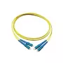 LWL Duplex Cable Patch Single-mode SC / SC, 9/125, Length: 10m, Good Connections® (LW-910SC)