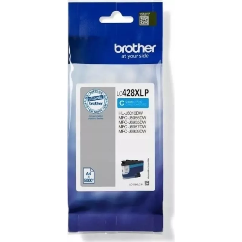 Brother LC-428XLCP ink cartridge 1 pc(s) Original Cyan