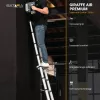 Telescopic ladder Batavia B.V. Giraffe AIR 3.81 m, compact extendable aluminium ladder