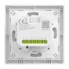 Wall-mounted ZigBee dual-channel smart switch Sonoff MINI-ZB2GS-E for two circuits, DIN/flush installation compatible