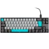 Mechanical Keyboard Ducky Varmilo Miya Pro Moonlight QWERTZ USB Backlit Cherry MX Blue