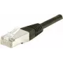 Networking Cable Dexlan 858375 Black 0.5m Cat6a S/FTP