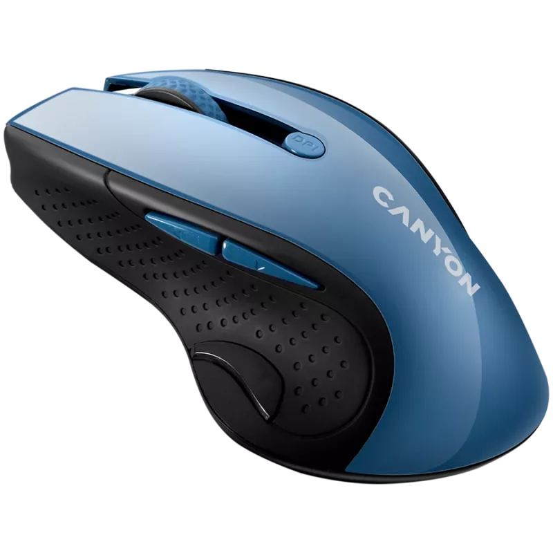 CANYON mouse MW-01 BlueLED Wireless Blue Grey
