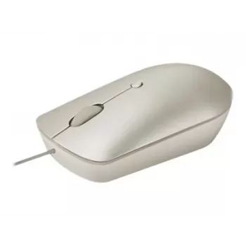 Wired office mouse Lenovo 540 Ambidextrous USB Type-C Optical 2400 DPI Sand