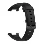 Silicone Strap FIXED for Xiaomi Mi Smart Band 7 Pro — Black, adjustable, water-resistant