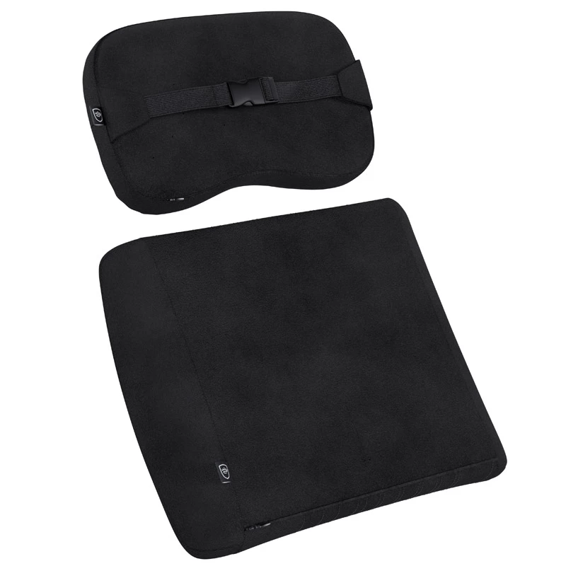 Memory foam cushion set noblechairs Shure Edition GAGC-343 — lumbar and headrest cushions