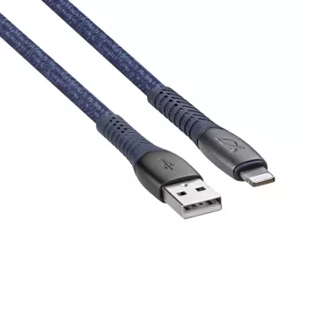 Cable USB-C to USB2.0 1.2M/BLUE PS6102 BL12 Rivacase