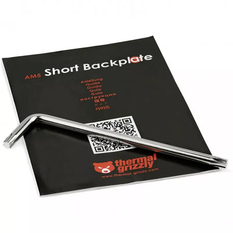Backplate Thermal Grizzly TG-SB-R7000 Aluminium Polycarbonate Black