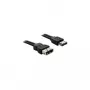 Power Over eSATA Extension Cable DeLOCK 84389 1m Male-Female Black
