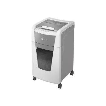 Leitz IQ Autofeed Office 300 Automatic Paper Shredder P4, Cross shredding, 22 cm, 4 x 30 mm, 60 L, 500 sheets, 55 dB