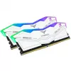 DIMM 64 GB DDR5-6000 (2x 32 GB) Dual-Kit, Memory White, FF4D564G6000HC38ADC01, Delta RGB, INTEL XMP