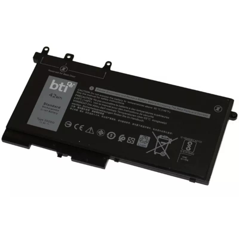 BTI 3DDDG-BTI - Laptop-Battery (equivalent to: Dell 3DDDG, Dell 03DDDG, Dell 03VC9Y, Dell 049XH, Dell 3VC9Y, Dell 451-BBZP)