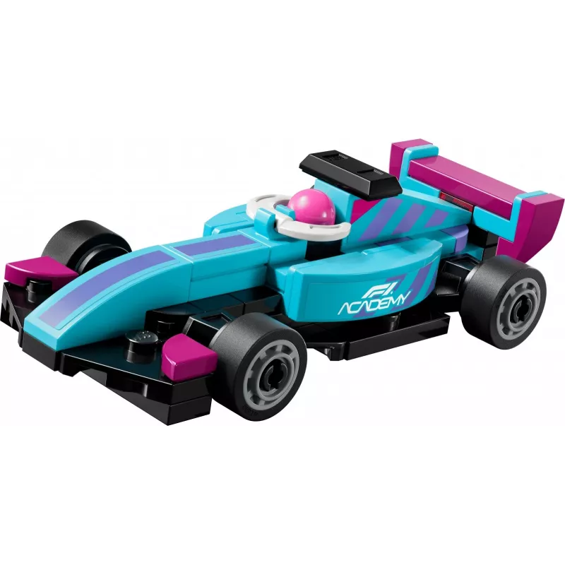 30734 Speed Champions F1 ACADEMY Mini-Auto, Construction Toy Polybag