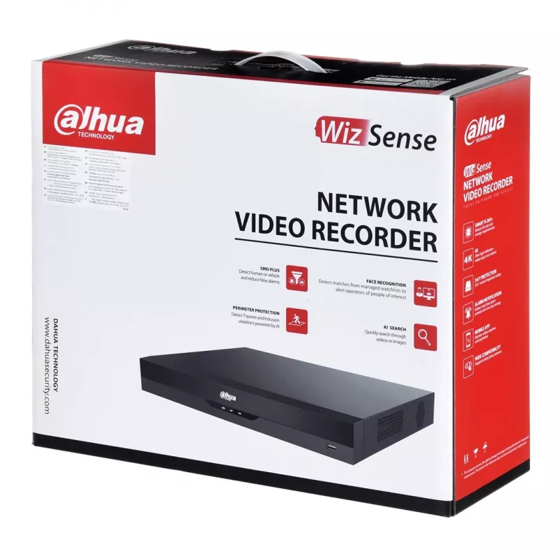 Dahua Technology WizSense NVR4232-EI network video recorder 1U Black