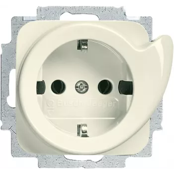Busch Jaeger 20 EUCDR-212 Socket Outlet CEE 7/3 Beige (2011-0-2597)