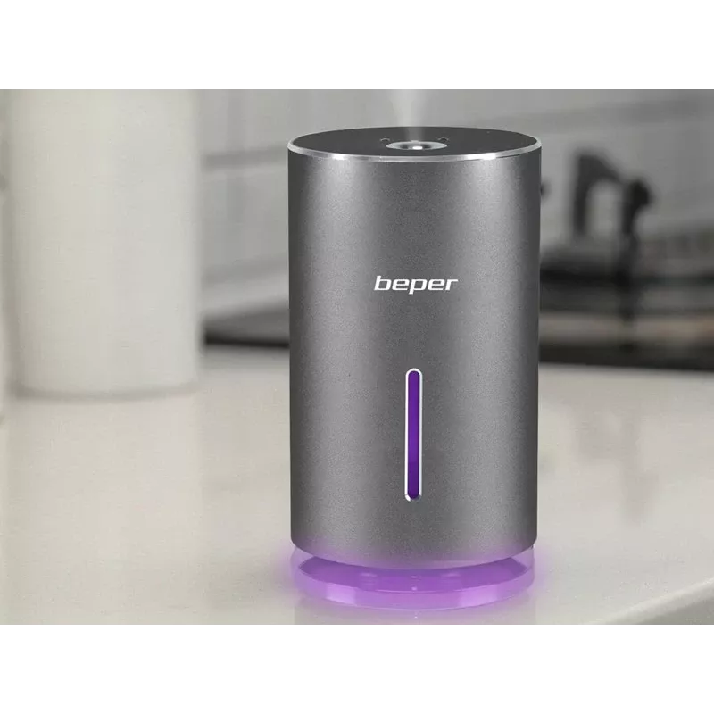 Beper P201UTP010 Automatic Hand Sanitizer Spray Atomizer, Infrared Sensor, 135 ml, Rechargeable