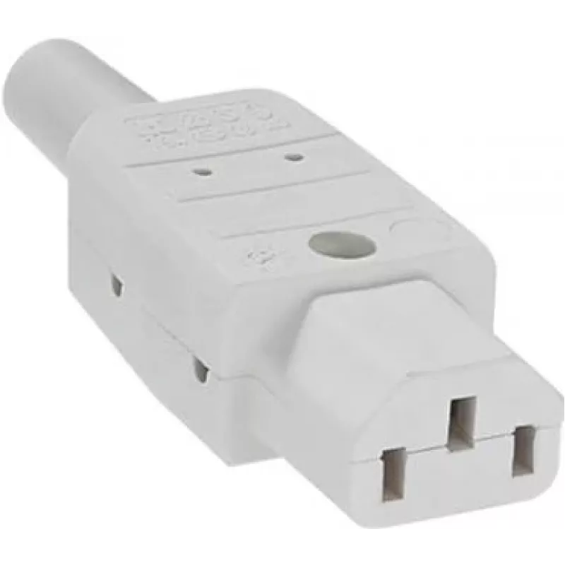 C13 Power Plug Bachmann 915.270 White