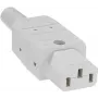 C13 Power Plug Bachmann 915.270 White