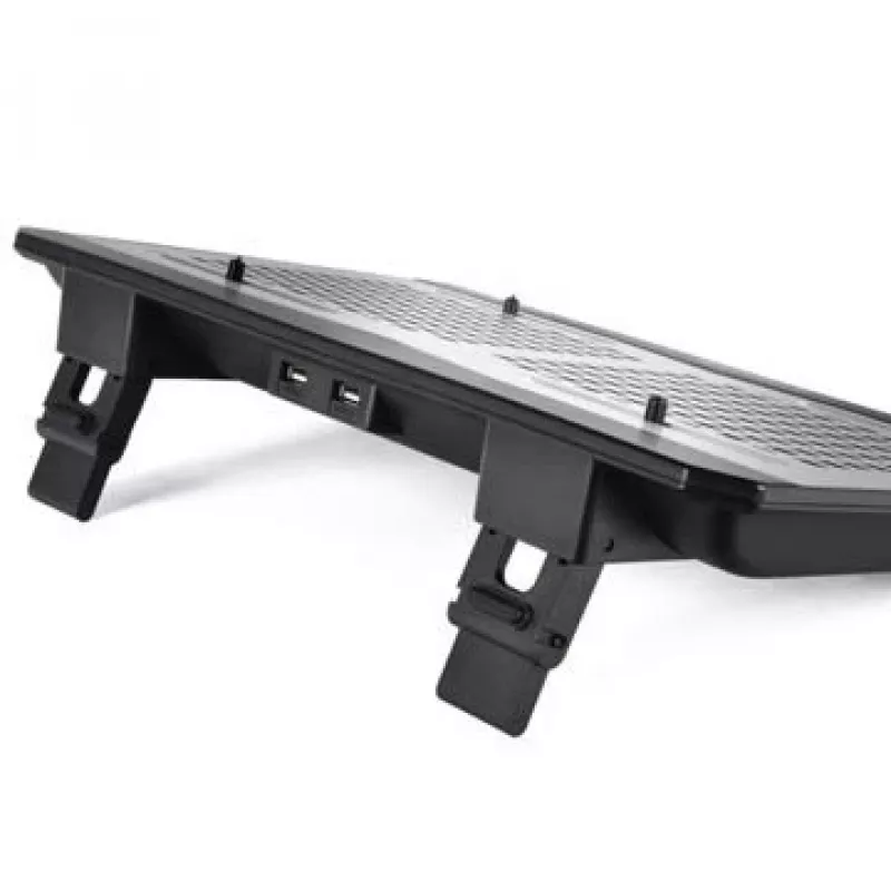 Notebook cooling pad THERMALTAKE CL-N002-PL12BL-A with 12 cm fan, aluminium and plastic, 390×277.5×49.3 mm, 1000–1300 RPM