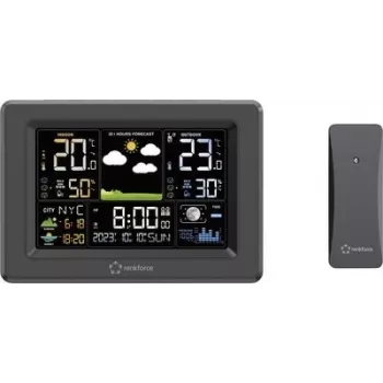 Renkforce Digitale-Wetterstation Black (RF-4883630)