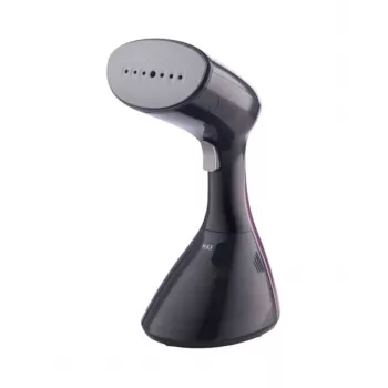 Clothes steamer Gorenje GS2100BKV — 2100 W, 0.22 L removable tank, 25–35 g/min steam, 2 power levels, black