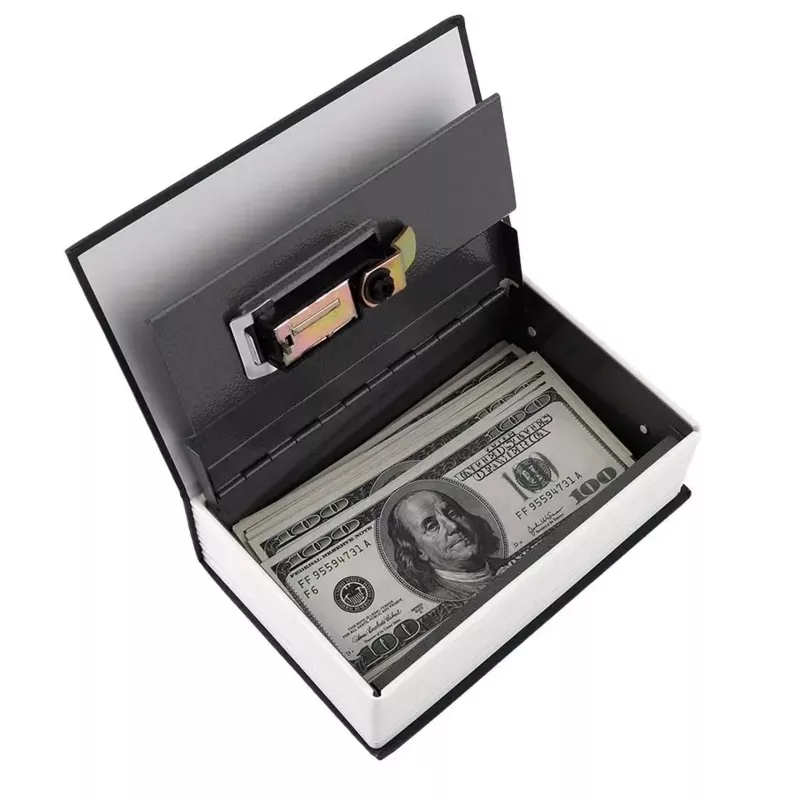 Extralink Home Book Safe, Money Box, Steel Vault for Keys, S-405