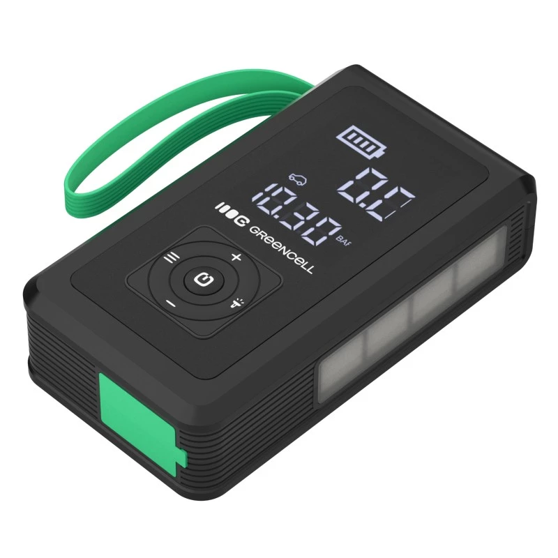 Green Cell PowerBoost Air Car Jump Starter with Compressor, 8000 mAh, 1000 A (CJSGC03)