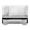 Desk organizer with drawer and wireless charger Ergo Office, white, max. 10kg, ER-441