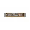 MALWA 140 TV cabinet, artisan oak/cashmere