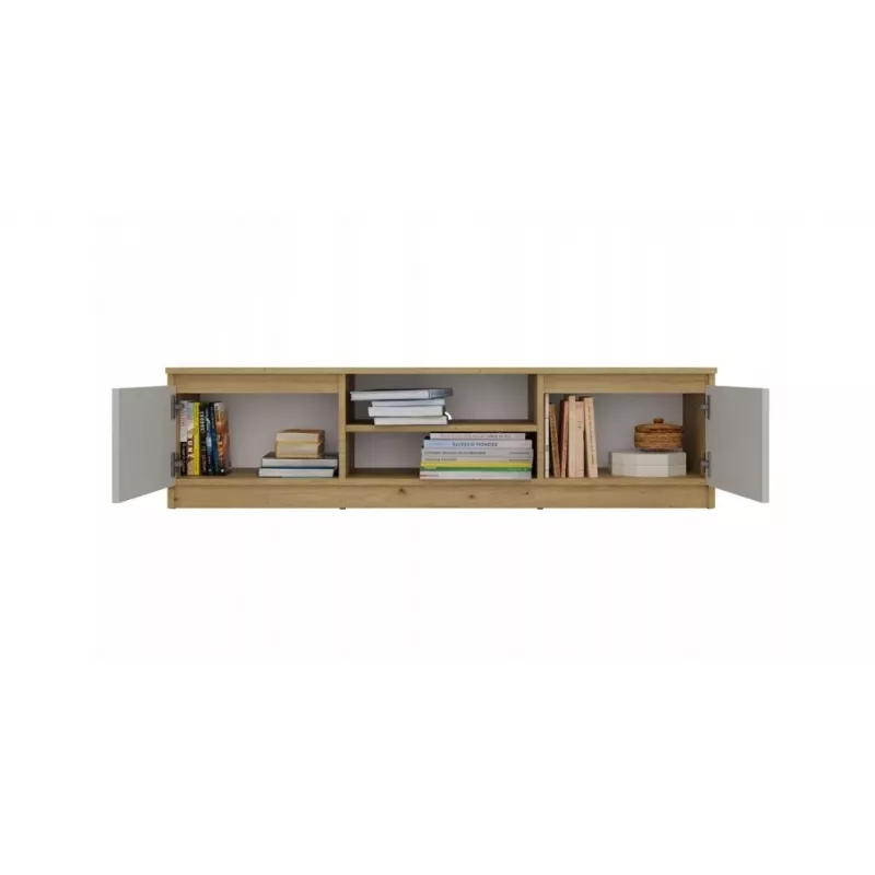 MALWA 140 TV cabinet, artisan oak/cashmere
