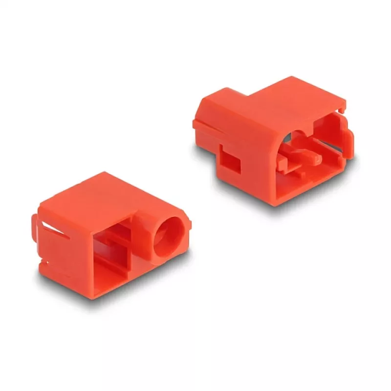 Port blocker DeLOCK 20929 RJ45 10 pieces Red