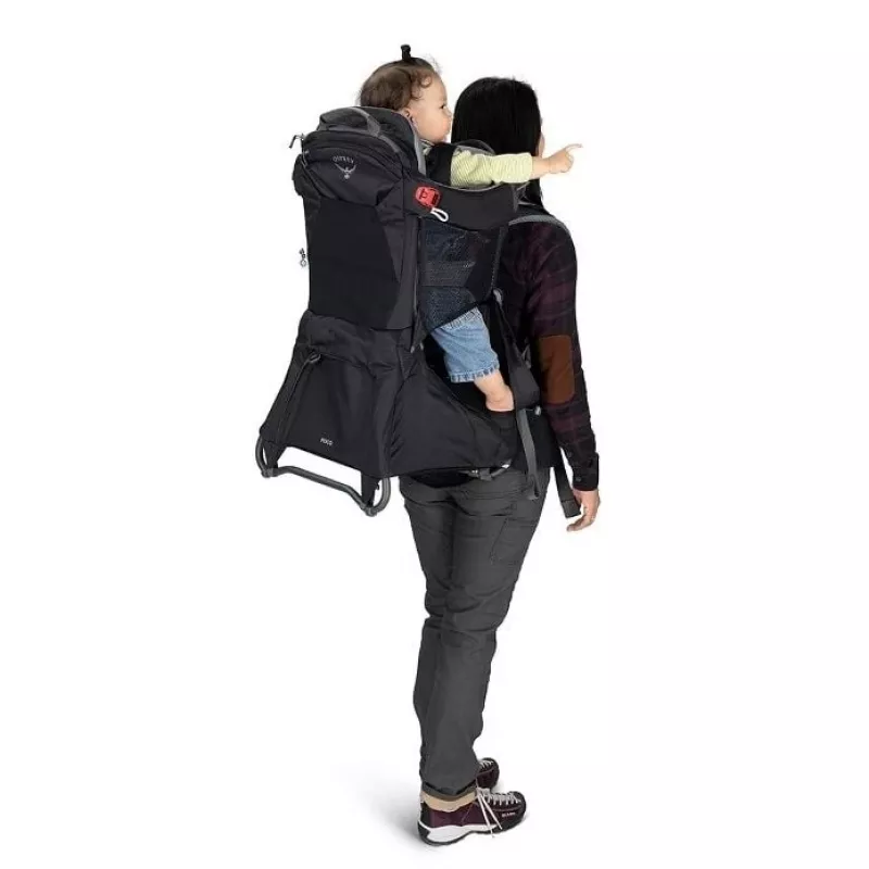 Child Carrier Osprey Poco Tourist Carrier Green lightweight adjustable child backpack carrier