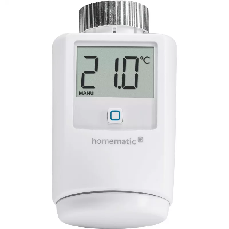 eQ-3 AG Homematic IP HMIP-eTRV, RF, 868,3 MHz, White, M30 x 1.5, IP20, Digital